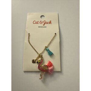 New Cat & Jack Necklace Flamingo OC24